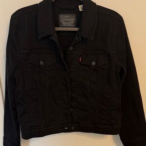 Levi's Women's Black Denim Jacket
